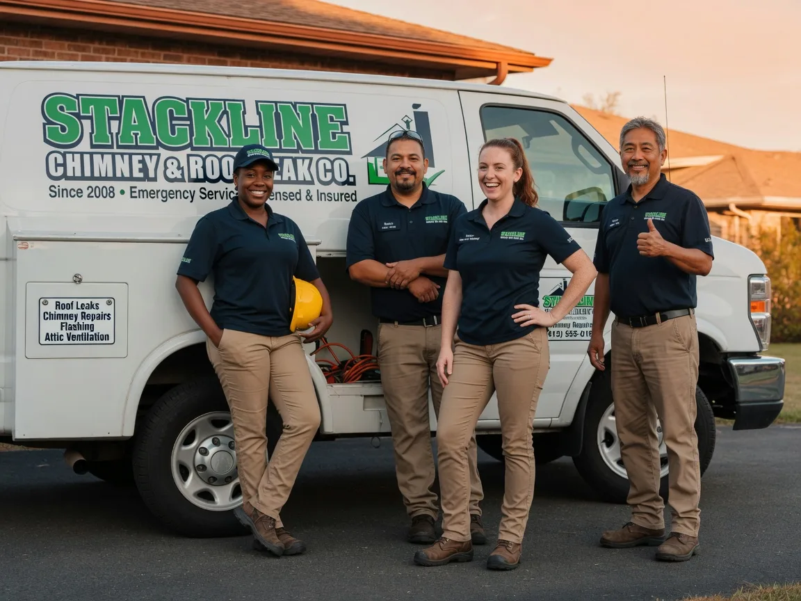 Chimney flashing repair company in Scottsburg, VA